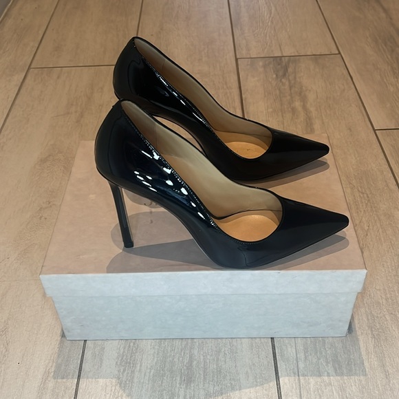 Jimmy Choo's Romy 100 leather pumps (size 38) - Picture 3 of 5